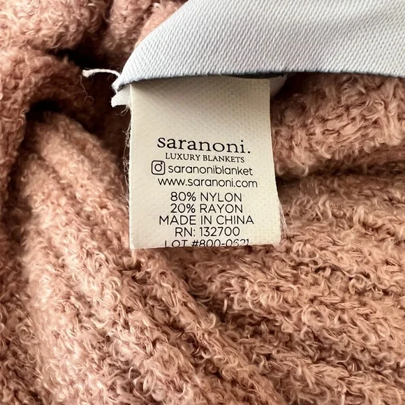 Saranoni Ribbed Bamboni Robe - Large - Picture 4 of 5
